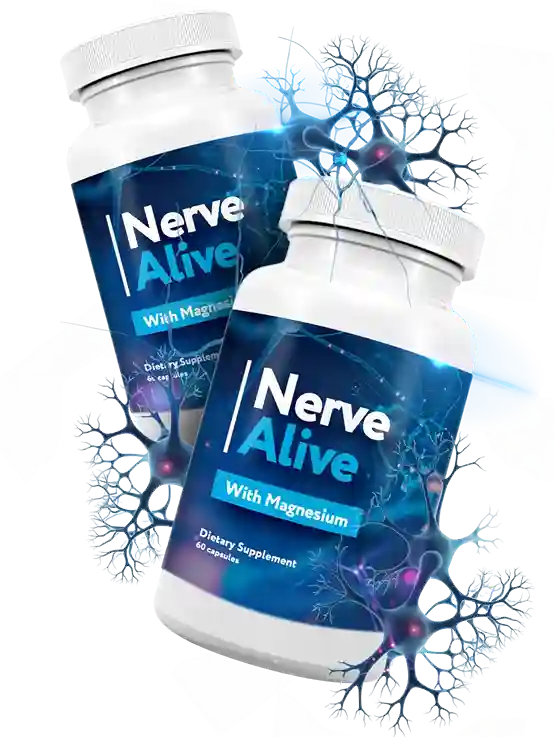 NerveAlive nerve support supplement bottle